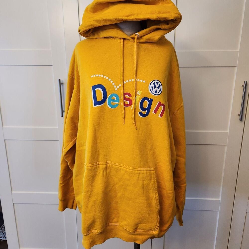 Port-company Men's Yellow Hoodie